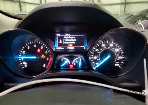 2019 Ford Escape Se из США, поврежденный, VIN 1FMCU0GD4KUB64935